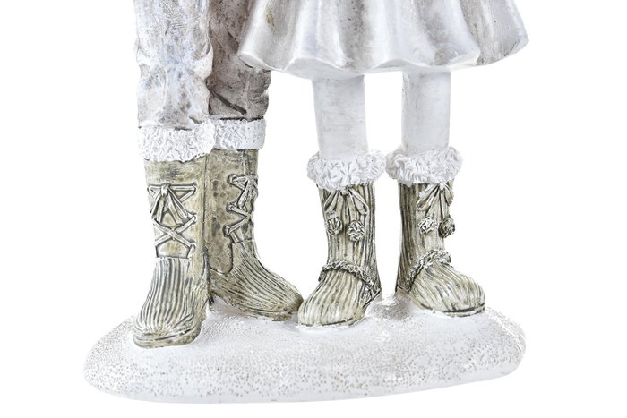 DKD Home Decor Figura de Resina Pareja Surtido de 2 Unidades