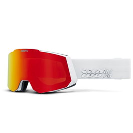 100percent Snowcraft Snow White HiPER Red Mirror
