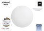 La Mediterranea Plato Hondo Melamina Mate White 21 x 5.3 cm (24 Unidades)