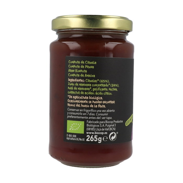 Biocop Compota de Ciruela Bio 265g Biocop Compota de Ciruela Bio 265g