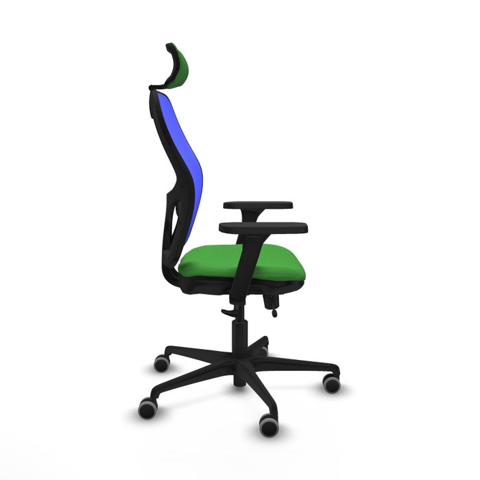 PIQUERAS Y CRESPO Silla de oficina Jorquera Sincro/Traslack Verde y Azul PIQUERAS Y CRESPO Silla de oficina Jorquera Sincro/Traslack Verde y Azul