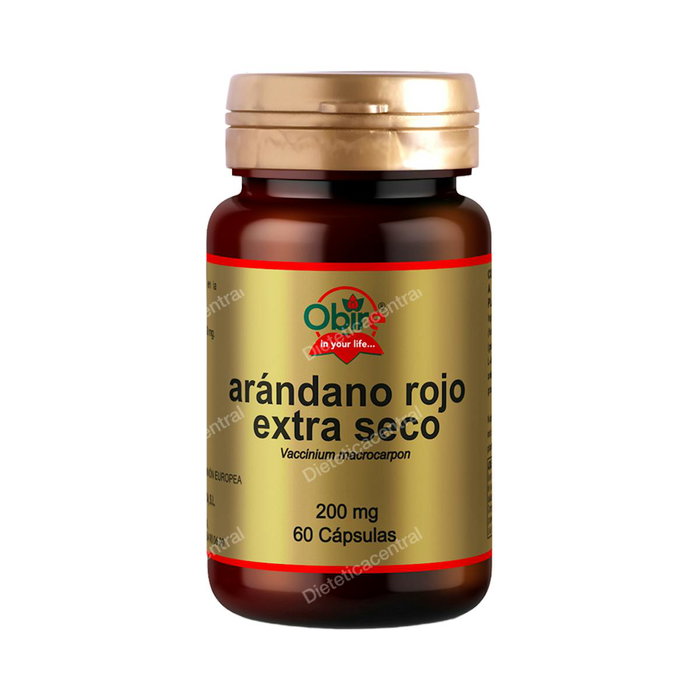 OBIRE Arándano Rojo 5000 mg (extracto seco 200 mg) 60 cápsulas