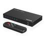 MicroConnect Conmutador HDMI 3x1 MC-HDMISWITCH0301-4K 4K@60Hz HDCP 2.2 con Control Remoto