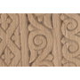DKD Home Decor Escultura de Teca y Hierro Decapé Natural 45x13x145 cm