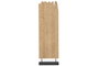 DKD Home Decor Escultura de Teca y Hierro Decapé Natural 45x13x145 cm