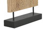 DKD Home Decor Escultura de Teca y Hierro Decapé Natural 45x13x145 cm