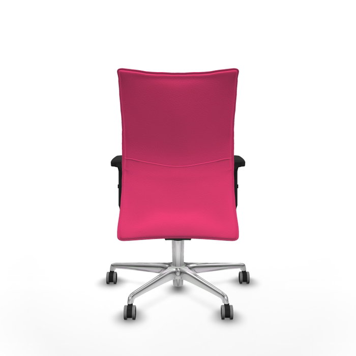 PIQUERAS Y CRESPO Silla Albacete Confidente Rosa con Mecanismo Sincro y Brazos 2D PIQUERAS Y CRESPO Silla Albacete Confidente Rosa con Mecanismo Sincro y Brazos 2D