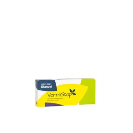 Stangest Vermistop Blister 20 Comprimidos Alimento Complementario Antiparasitario Natural para Perros y Gatos