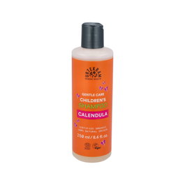 URTEKRAM Champú Caléndula Niños 250 ml - Champú Infantil Eco, Vegano y COSMOS ORGANIC Certificado, para Pelo Limpio y Suave