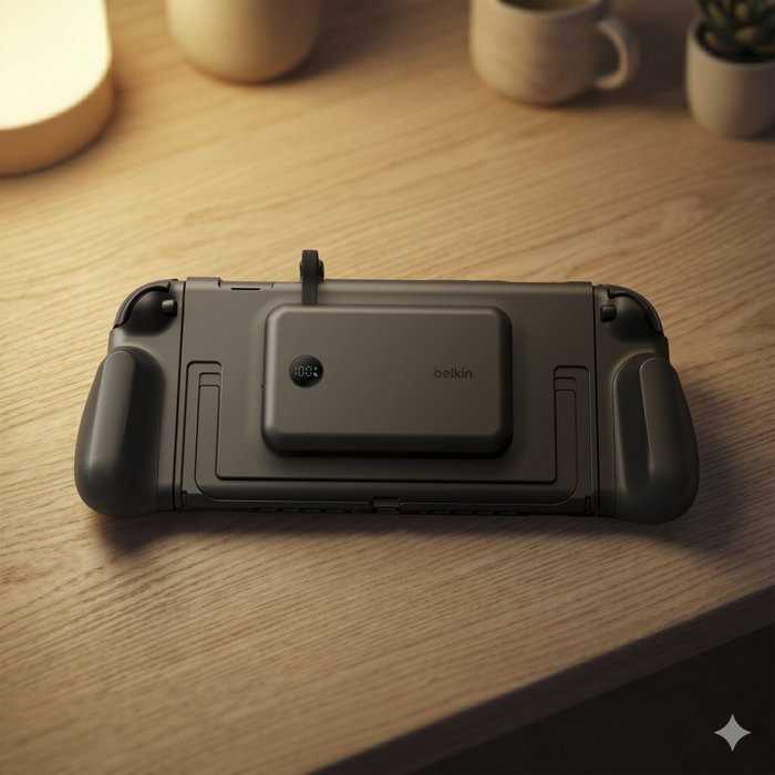 Belkin Gaming Grip para Nintendo Switch 2 Negro ENA019hqBK