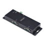 Startech Convertidor Serie RS-232 a Ethernet RJ-45, Repetidor y Aislador Negro