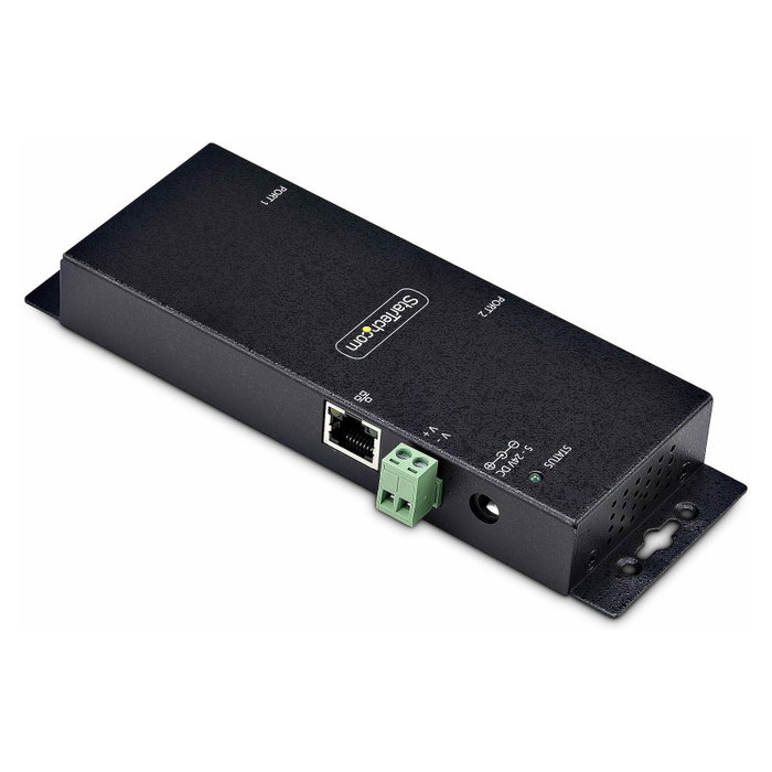 StarTech.com I23-SERIAL-ETHERNET Convertidor de 2 Puertos Serie RS-232 a Ethernet RJ-45 Negro StarTech.com I23-SERIAL-ETHERNET Convertidor de 2 Puertos Serie RS-232 a Ethernet RJ-45 Negro