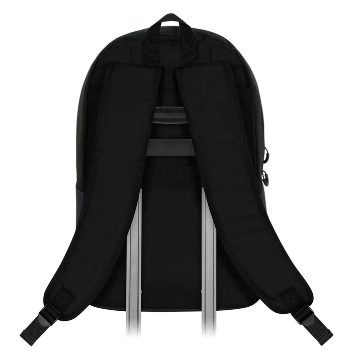 Pro-Dg HS FAN 2.2 SK8 Mochila Negra Urbana Ripstop Resistente a Líquidos con Bolsillo para Dispositivos y Cinta para Trolley