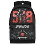 Pro-Dg HS FAN 2.2 SK8 Mochila Negra Urbana Ripstop Resistente a Líquidos con Bolsillo para Dispositivos y Cinta para Trolley