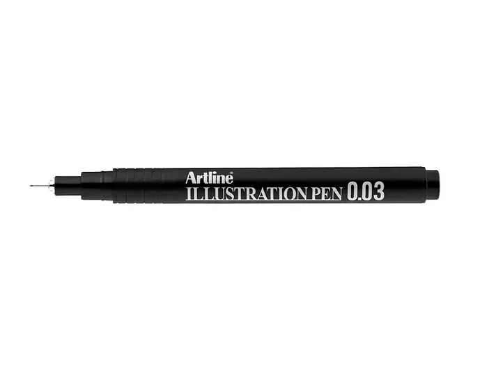 Artline Rotulador de punta fina EK-2803ILN Negro 0,03 mm Artline Rotulador de punta fina EK-2803ILN Negro 0,03 mm