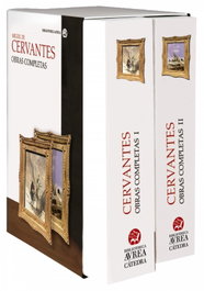 CATEDRA, Estuche Obras Completas Cervantes Vols. I y II - Biblioteca Áurea