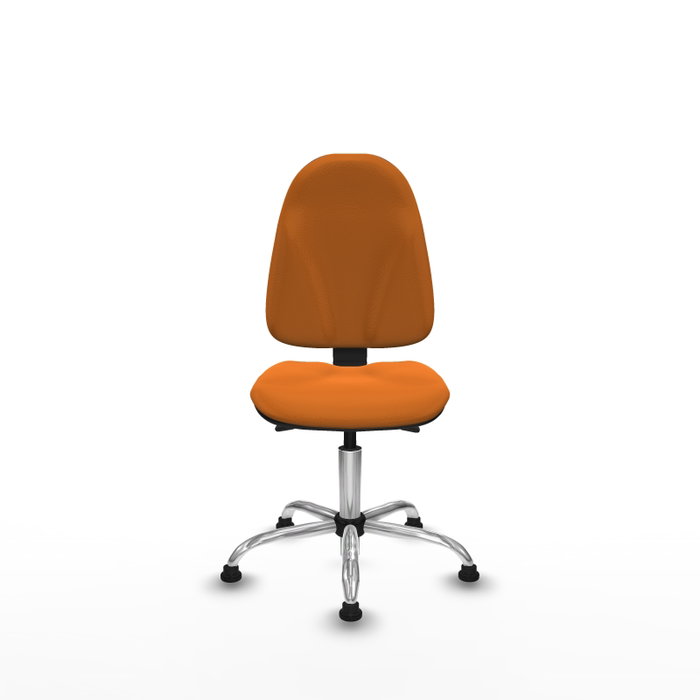 PIQUERAS Y CRESPO Silla de oficina Algarra con mecanismo Asincro, Naranja PIQUERAS Y CRESPO Silla de oficina Algarra con mecanismo Asincro, Naranja