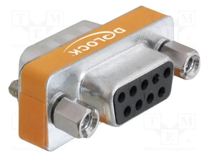 DeLOCK 65255 Adaptador Nullmodem 9-p Sub-D Macho a 9-p Sub-D Hembra DeLOCK 65255 Adaptador Nullmodem 9-p Sub-D Macho a 9-p Sub-D Hembra