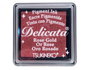 Tsukineko Delicata Almohadilla de Tinta Oro Rosado Metálico Brillante 33x33mm
