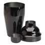 1946 Coctelera Mixage Black 500 Ml Acero Inoxidable 18/10 Negro Plateado