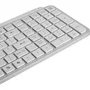 Mars Gaming Teclado Compacto Inalámbrico Bluetooth MK-SILENKEYS/ Blanco, Switches Tijera Ultra Silenciosos, Triple Conectividad, Batería Larga Duración