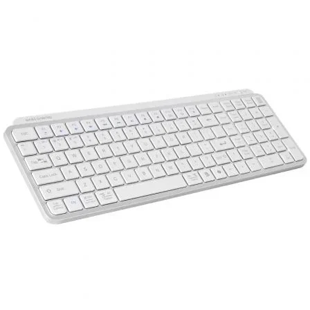 Mars Gaming Teclado Compacto Inalámbrico Bluetooth MK-SILENKEYS/ Blanco, Switches Tijera Ultra Silenciosos, Triple Conectividad, Batería Larga Duración Mars Gaming Teclado Compacto Inalámbrico Bluetooth MK-SILENKEYS/ Blanco, Switches Tijera Ultra Silenciosos, Triple Conectividad, Batería Larga Duración