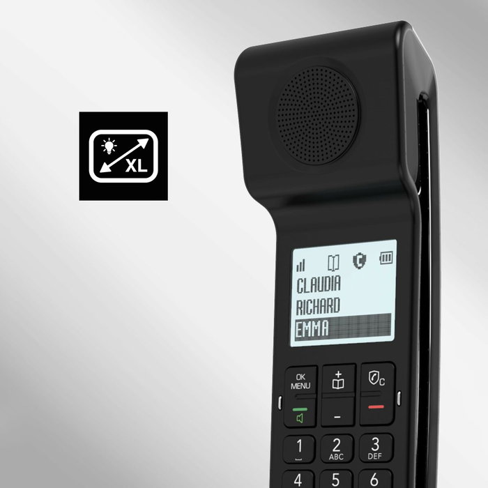 ALCATEL Teléfono Vintage EPURE Iconic Black ALCATEL Teléfono Vintage EPURE Iconic Black