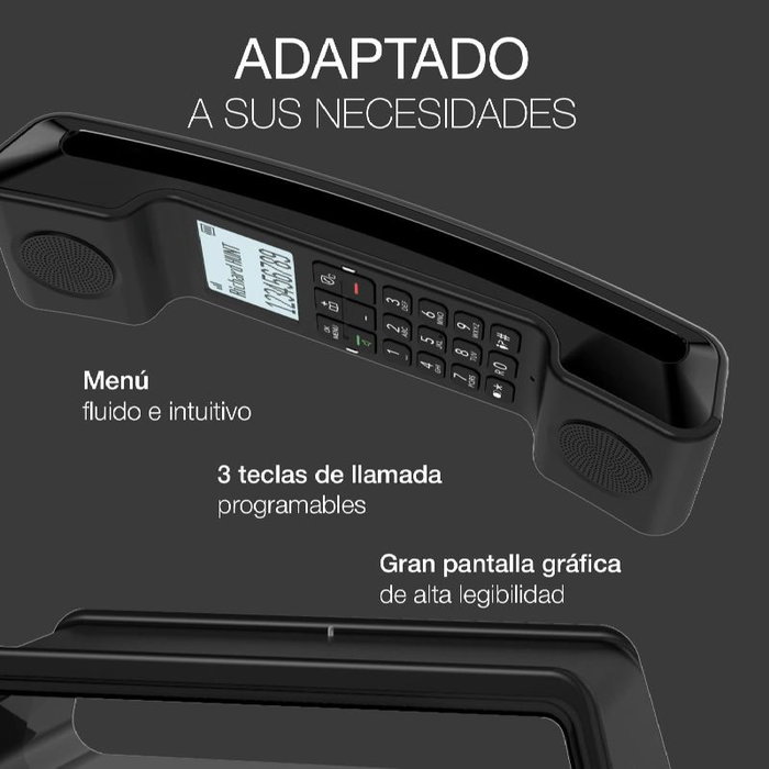 ALCATEL Teléfono Vintage Epure 1.4 - Teléfono con Manos Libres - Modelo alcatel vintage - manos libres 1.4 epure