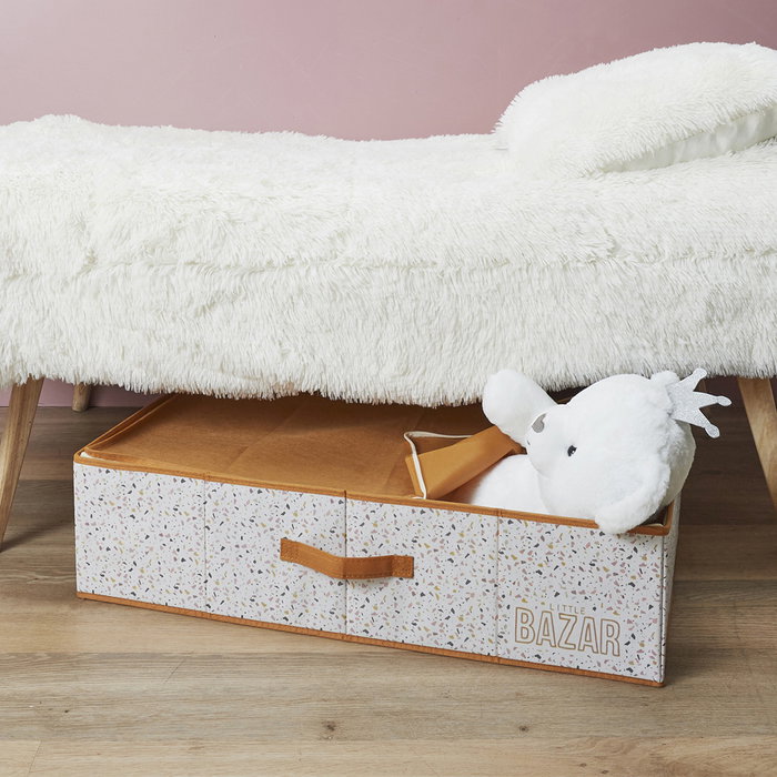 Home Deco Kids Caja Orden Ocre 40x70x18 cm