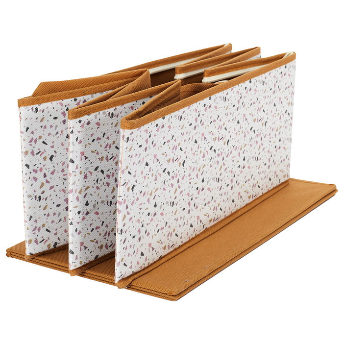 Home Deco Kids Caja Orden Ocre 40x70x18 cm