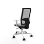 PIQUERAS Y CRESPO Silla de oficina Horna Gris con mecanismo Sincro