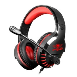 Spirit of Gamer Auriculares Gaming Pro H3 con Micrófono Multiplataforma Rojo
