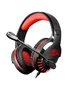 Spirit of Gamer Auriculares Gaming con Micrófono PRO-H3 - Diadema Alámbricos Circumaural Negros/Rojos, 50 mm, 3.5 mm, Compatible con PC, PS4/PS5, Xbox, Switch y Smartphones