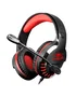 Spirit of Gamer Auriculares Gaming con Micrófono PRO-H3 - Diadema Alámbricos Circumaural Negros/Rojos, 50 mm, 3.5 mm, Compatible con PC, PS4/PS5, Xbox, Switch y Smartphones