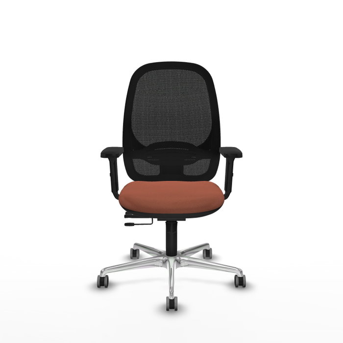 PIQUERAS Y CRESPO Silla de oficina Cilanco con mecanismo Sincro/Traslack Marrón y Negro PIQUERAS Y CRESPO Silla de oficina Cilanco con mecanismo Sincro/Traslack Marrón y Negro