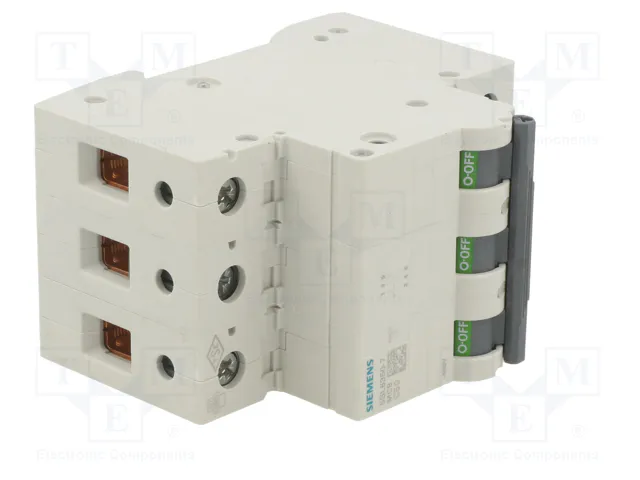 SIEMENS 5SL6350-7 Interruptor magnetotérmico 50A 3 polos SIEMENS 5SL6350-7 Interruptor magnetotérmico 50A 3 polos