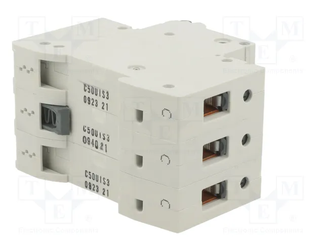 SIEMENS 5SL6350-7 Interruptor magnetotérmico 50A 3 polos SIEMENS 5SL6350-7 Interruptor magnetotérmico 50A 3 polos