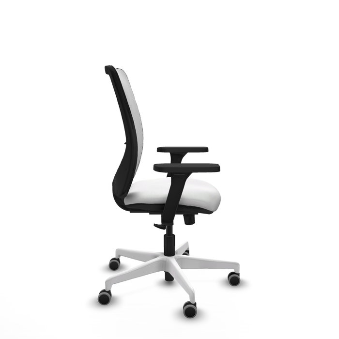 PIQUERAS Y CRESPO Silla de oficina Zulema Blanca con Mecanismo Sincro PIQUERAS Y CRESPO Silla de oficina Zulema Blanca con Mecanismo Sincro