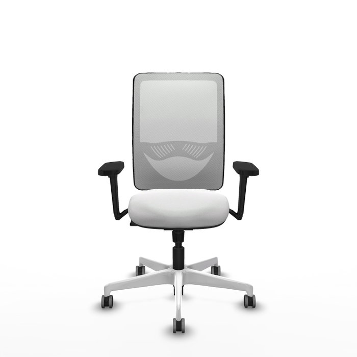 PIQUERAS Y CRESPO Silla de oficina Zulema Blanca con Mecanismo Sincro PIQUERAS Y CRESPO Silla de oficina Zulema Blanca con Mecanismo Sincro