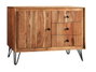 DKD Home Decor Aparador Ondulado Acacia Marrón Claro