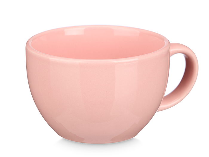 Vessia Set 4 Tazones Rosa Porcelana 480ml 29x8x24cm (Set de 8)