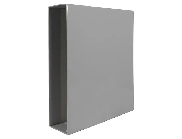 Liderpapel Archivador de cartón lomo 75mm color gris formato folio Liderpapel Archivador de cartón lomo 75mm color gris formato folio
