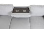 DKD Home Decor Sofá Cama Moderno Gris Claro, 153 x 88 x 220 cm
