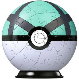 RAVENSBURGER Puzzle 3D Poké Ball Pokémon 54 piezas