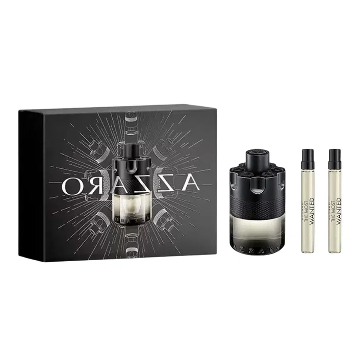 Loris Azzaro The Most Wanted Eau De Toilette para Hombre Set de 100 ml + 2x 10 ml Loris Azzaro The Most Wanted Eau De Toilette para Hombre Set de 100 ml + 2x 10 ml
