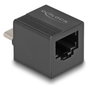 DeLOCK Adaptador USB-C a Gigabit LAN Ethernet RJ45 (ST-BU) Negro, Plug and Play, para Windows, macOS, Linux