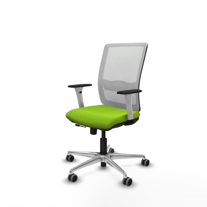 PIQUERAS Y CRESPO Silla de oficina Haches Pistacho y Blanco