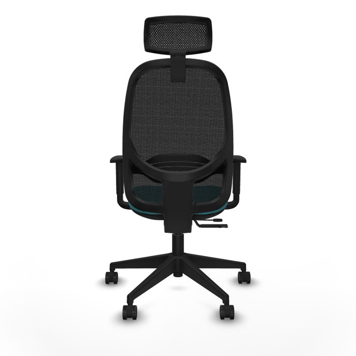 PIQUERAS Y CRESPO Silla de oficina Cilanco con mecanismo Sincro/Traslack, Turquesa y Negro PIQUERAS Y CRESPO Silla de oficina Cilanco con mecanismo Sincro/Traslack, Turquesa y Negro