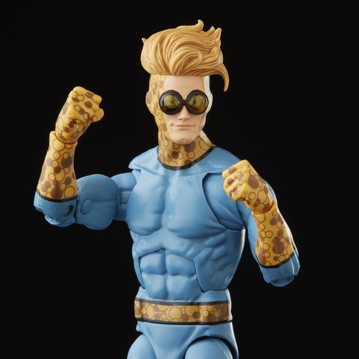 Hasbro Marvel Legends Serie 2024 Speedball Figura de Acción de 15 cm Articulada con Pieza para Construir Controller (Build-A-Figure)