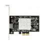 DeLOCK AQC113CS Tarjeta de Red PCI Express x2 10 Gigabit LAN con 1 Puerto RJ45 Ethernet 10GbE, 5GbE, 2.5GbE, 1000Mbit/s
